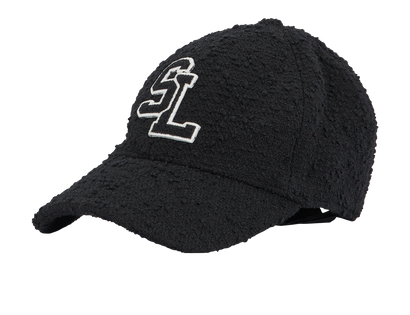 Saint Laurent Tweed Baseball Cap, front view